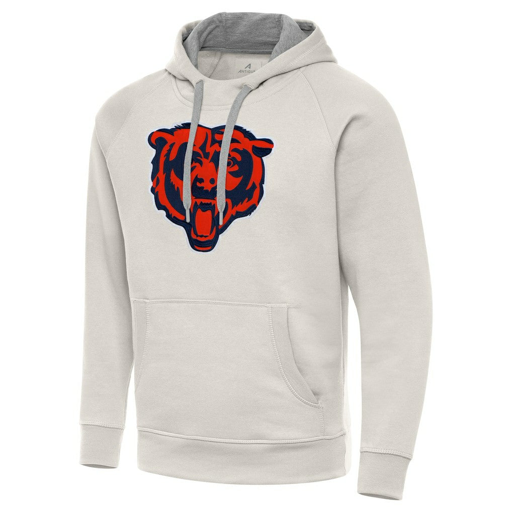 NFL Chicago Bears Antigua Victory Raglan Pullover Hoodie