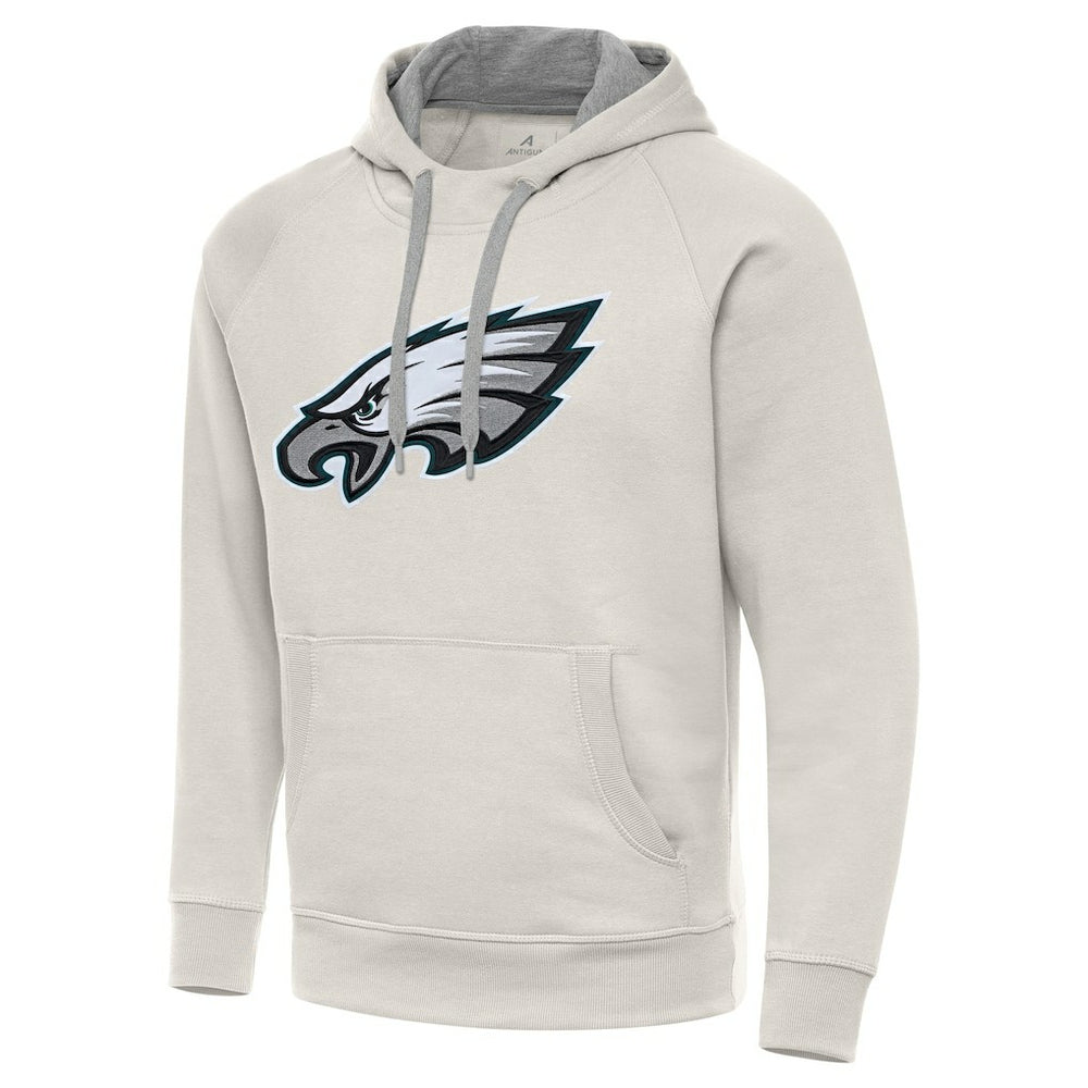 NFL Philadelphia Eagles Antigua Victory Raglan Pullover Hoodie