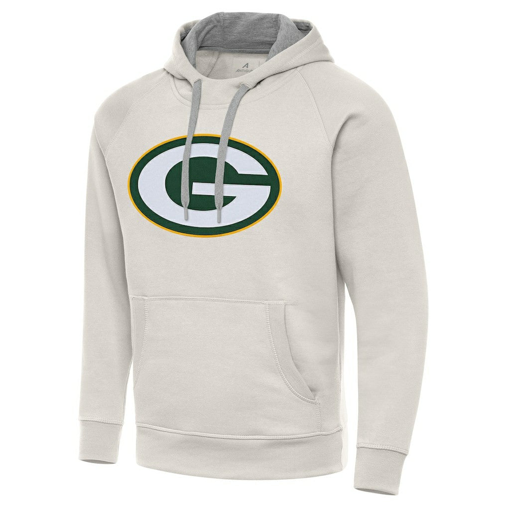 NFL Green Bay Packers Antigua Victory Raglan Pullover Hoodie