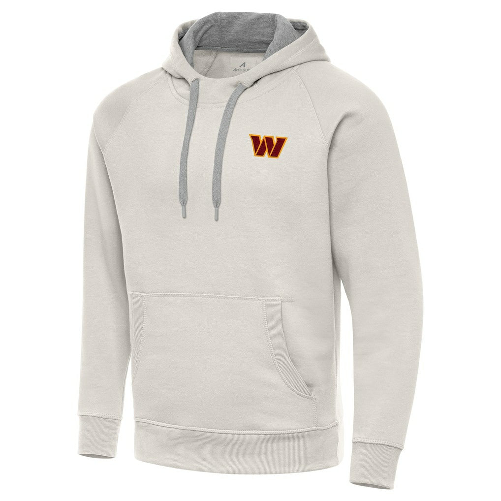 NFL Washington Commanders Antigua Victory Raglan Pullover Hoodie
