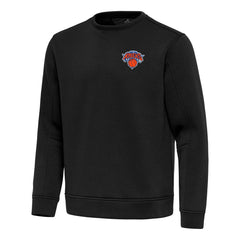 New York Knicks Antigua Relevant Pullover Sweatshirt - Black for sale