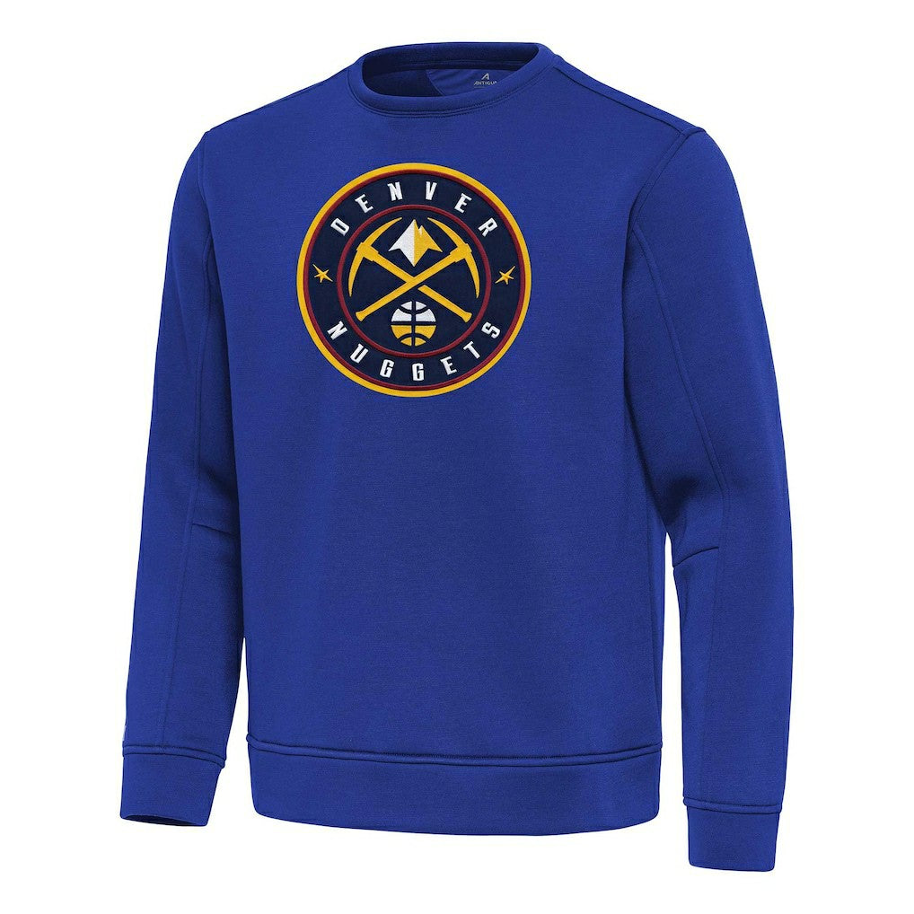 Denver Nuggets Antigua Relevant Pullover Sweatshirt sale - Blue shop