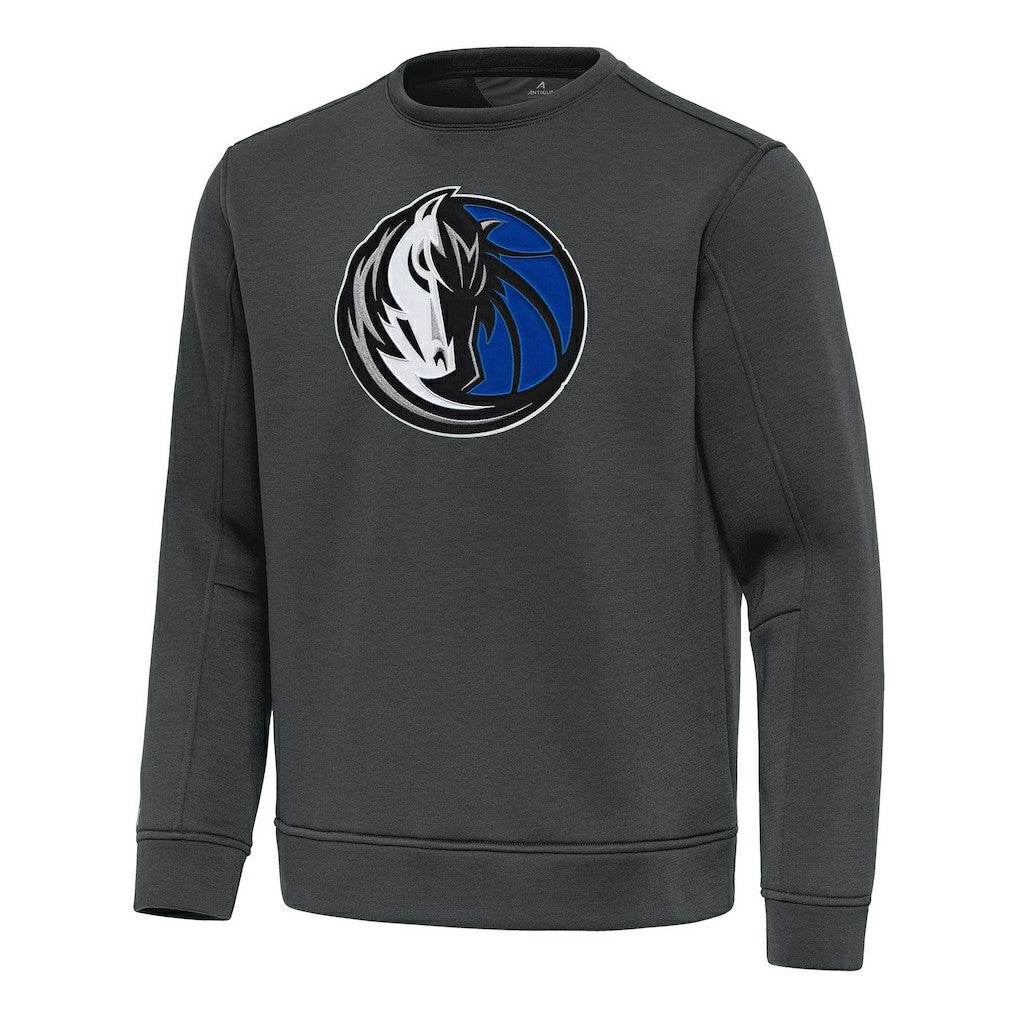 Dallas Mavericks Antigua Relevant Pullover Sweatshirt sale - Pewter on sale