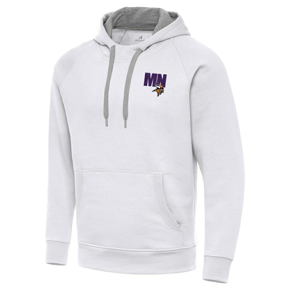 NFL Minnesota Vikings Men's  Antigua Victory Pullover Hoodie