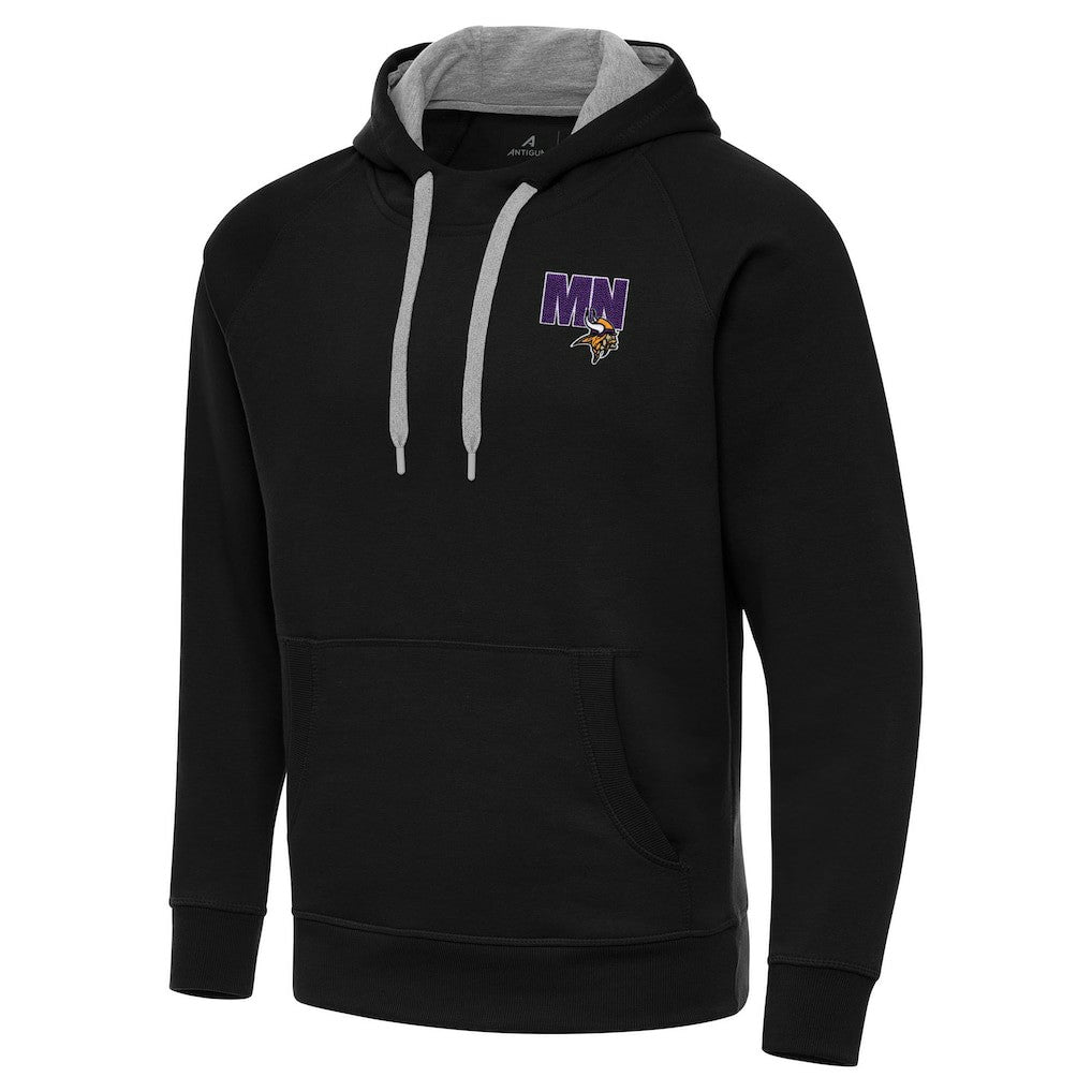 NFL Minnesota Vikings Men's  Antigua Victory Pullover Hoodie