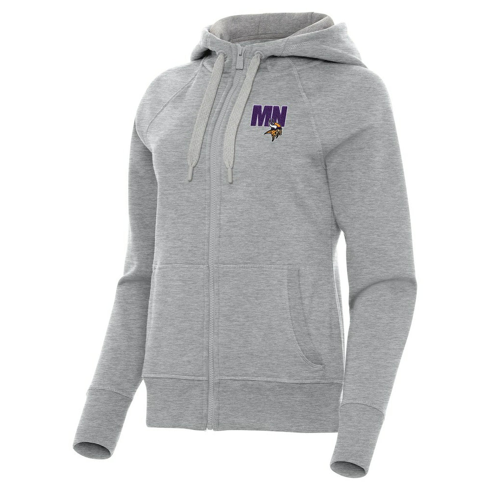 NFL Minnesota Vikings Antigua Women's Victory Full-Zip Hoodie