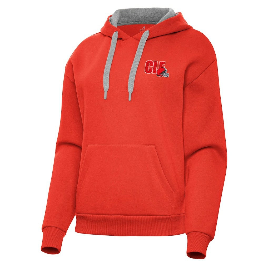 NFL Cleveland Browns Antigua Women's Victory Pullover Hoodie