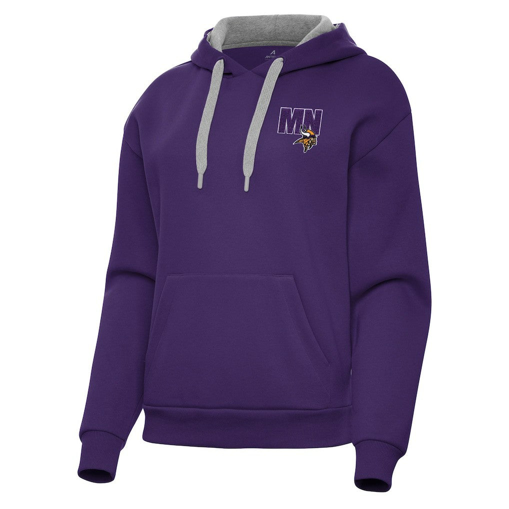 NFL Minnesota Vikings Antigua Women's Victory Pullover Hoodie