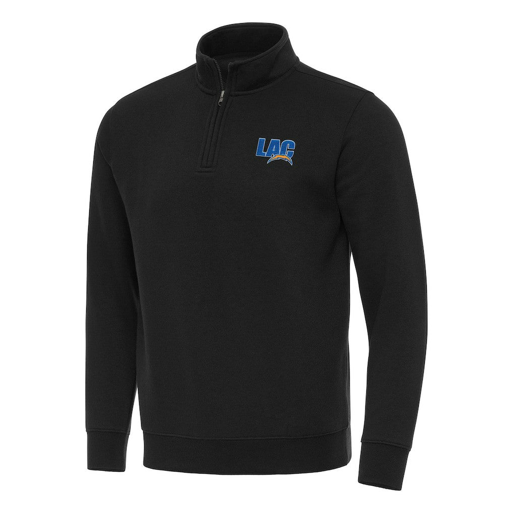 NFL Los Angeles Chargers Antigua Men's Victory Quarter-Zip Sweatshirt