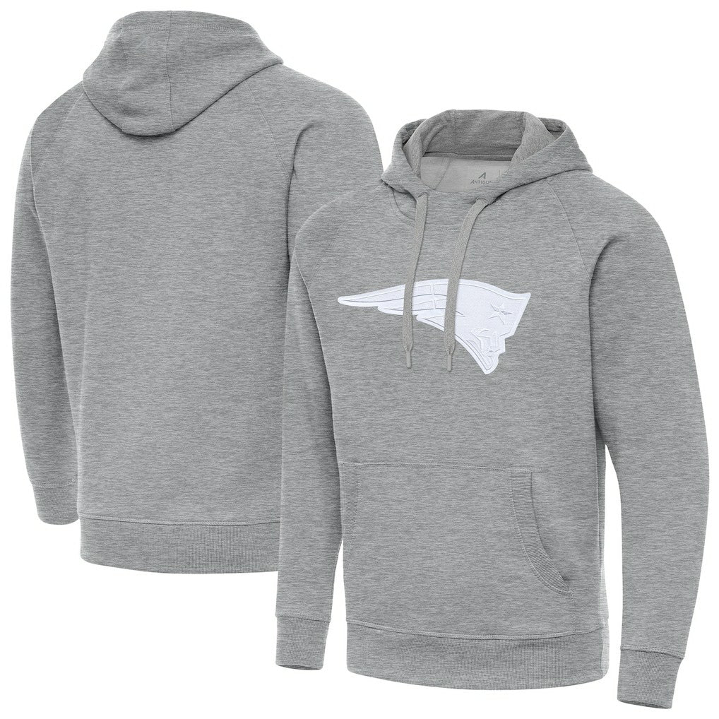 NFL New England Patriots Antigua Victory Pullover Hoodie