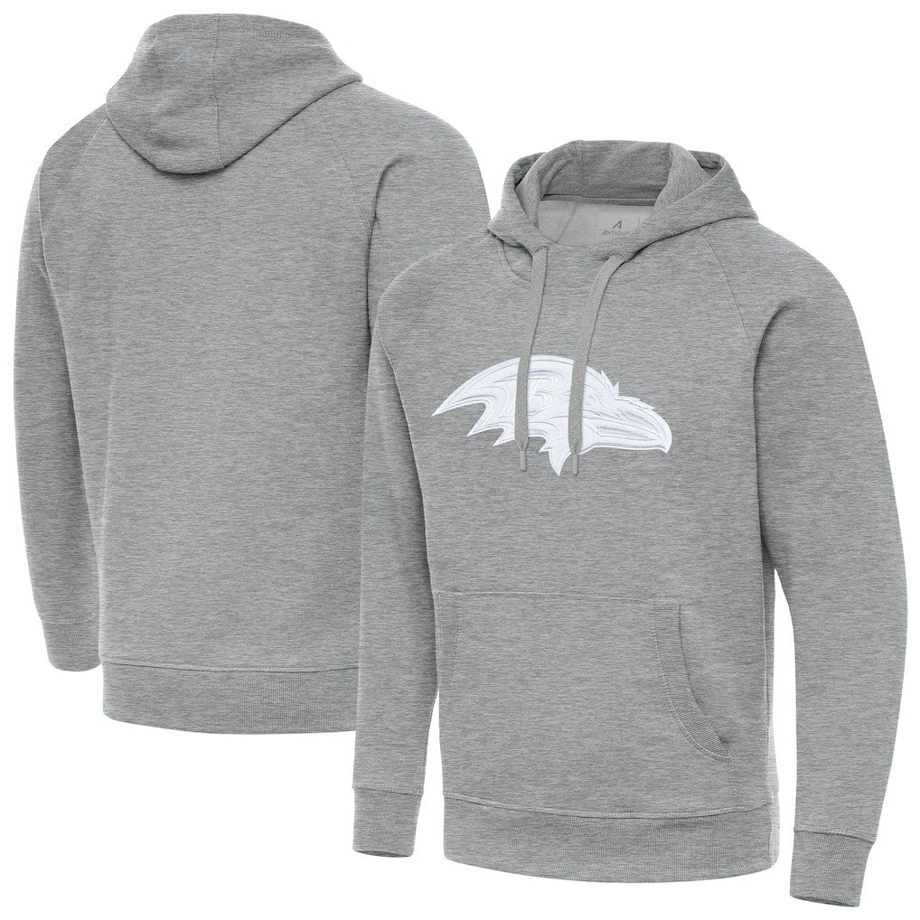 NFL Baltimore Ravens Antigua Victory Pullover Hoodie