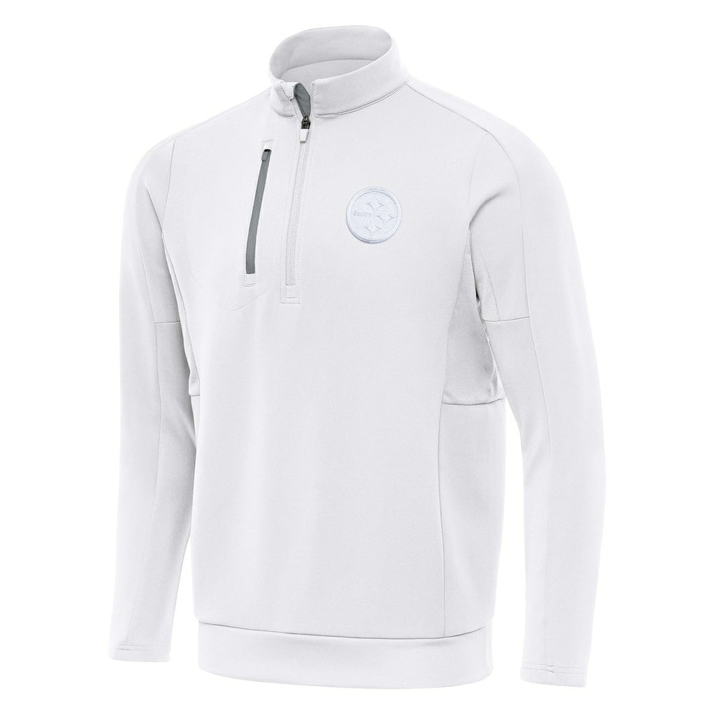 NFL Pittsburgh Steelers Antigua Generation Quarter-Zip Jacket