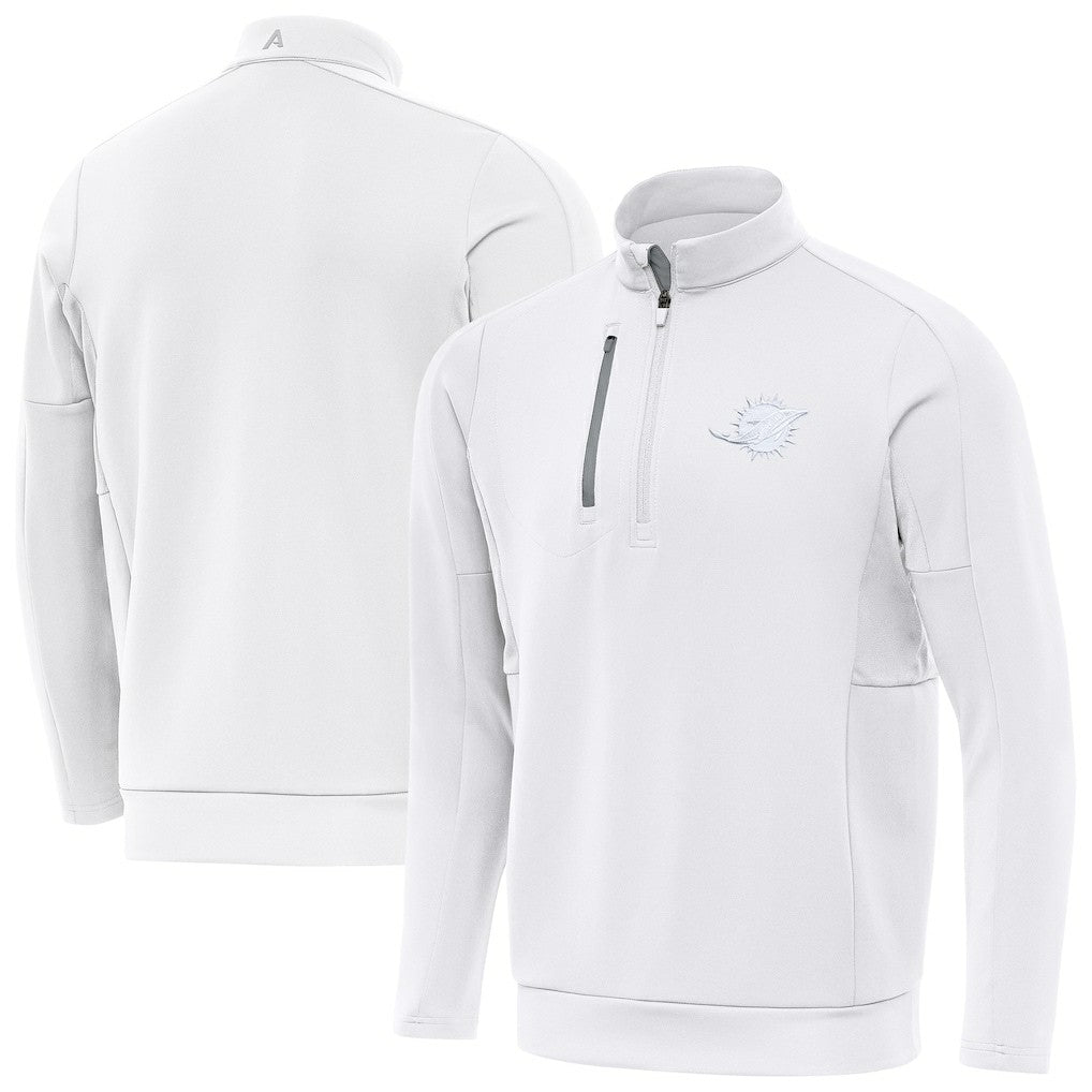 NFL Miami Dolphins Antigua Generation Quarter-Zip Jacket