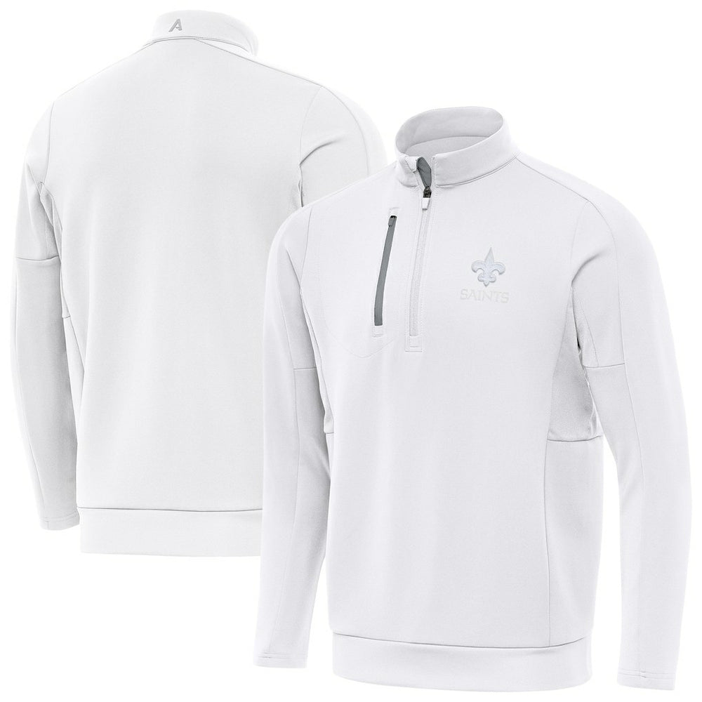NFL New Orleans Saints Antigua Generation Quarter-Zip Jacket