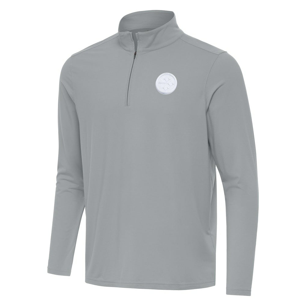 NFL Pittsburgh Steelers Men's Antigua Intent Quarter-Zip Jacket