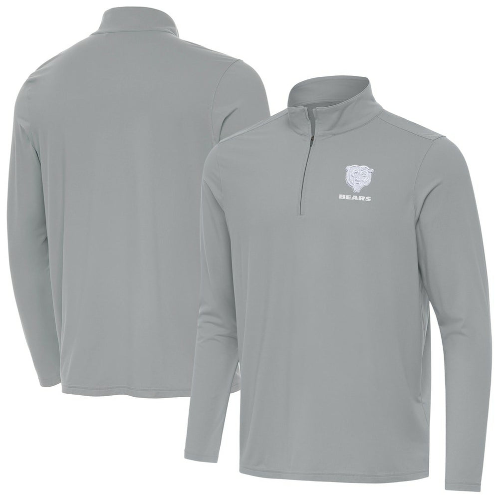 NFL Chicago Bears Men's Antigua Intent Quarter-Zip Jacket