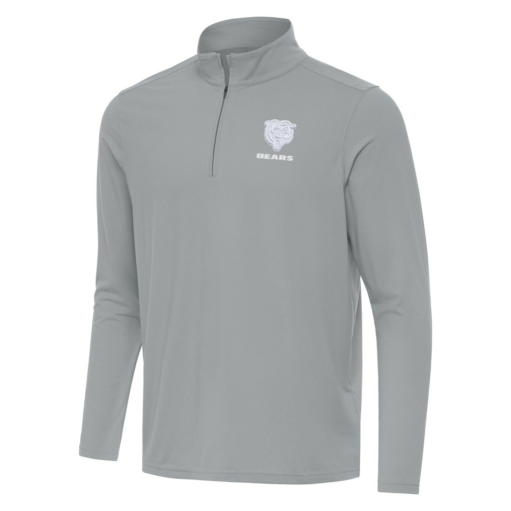 NFL Chicago Bears Men's Antigua Intent Quarter-Zip Jacket