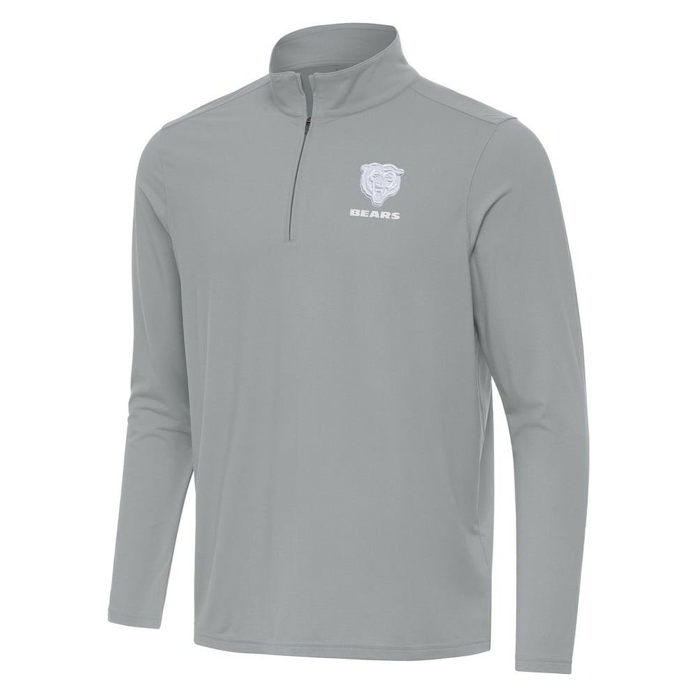 NFL Chicago Bears Men's Antigua Intent Quarter-Zip Jacket
