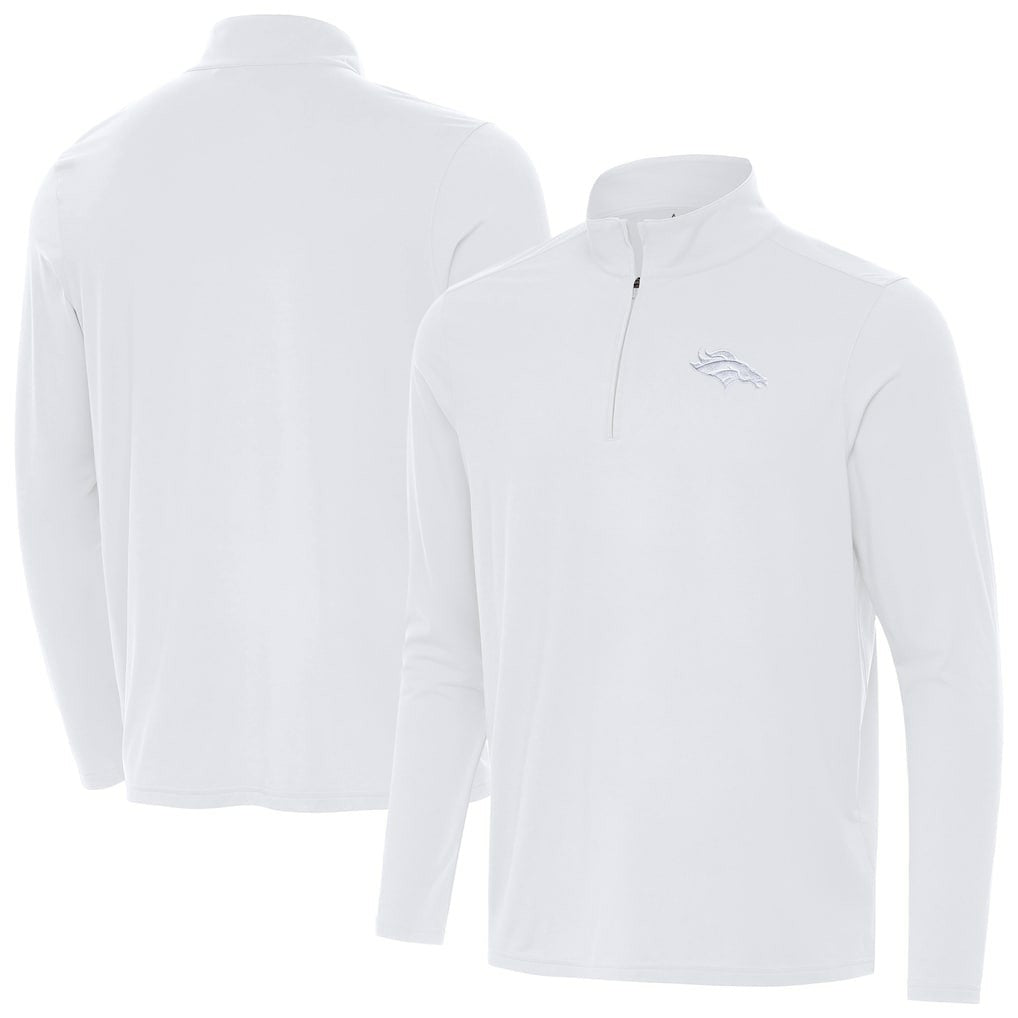 NFL Denver Broncos Antigua Intent Quarter-Zip Jacket