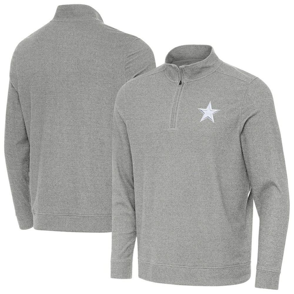 NFL Dallas Cowboys Antigua Subtle Quarter-Zip Jacket
