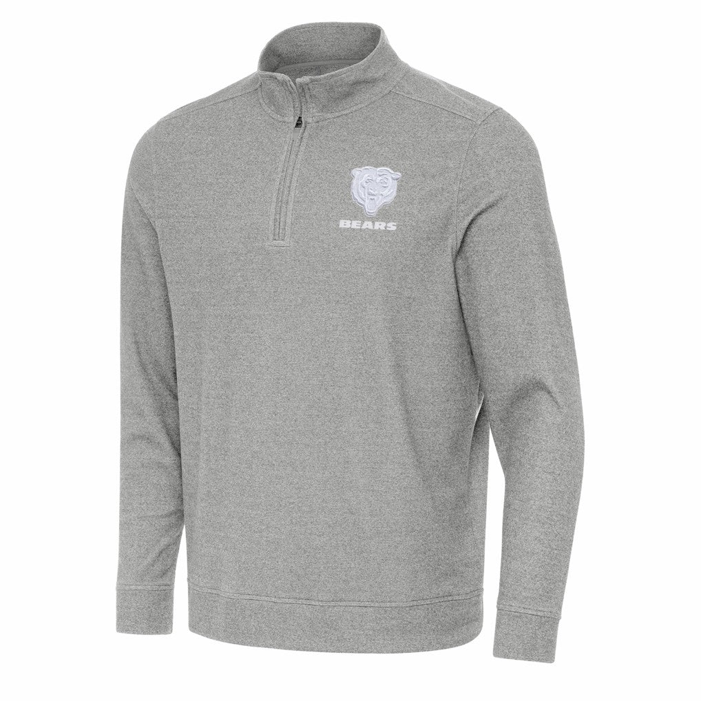 NFL Chicago Bears Antigua Subtle Quarter-Zip Jacket
