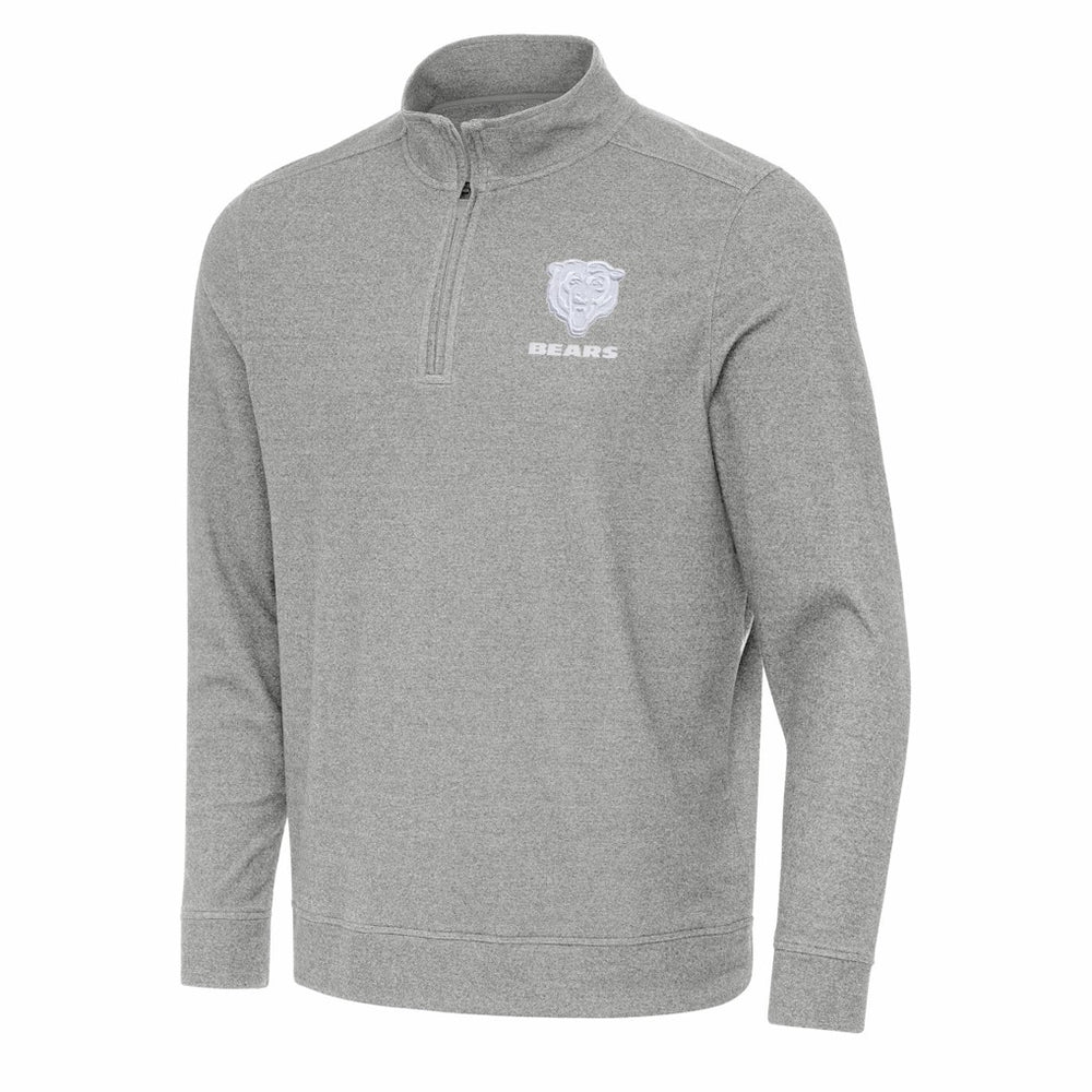 NFL Chicago Bears Antigua Subtle Quarter-Zip Jacket