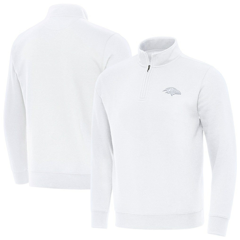 NFL Baltimore Ravens Antigua Victory Quarter-Zip Top