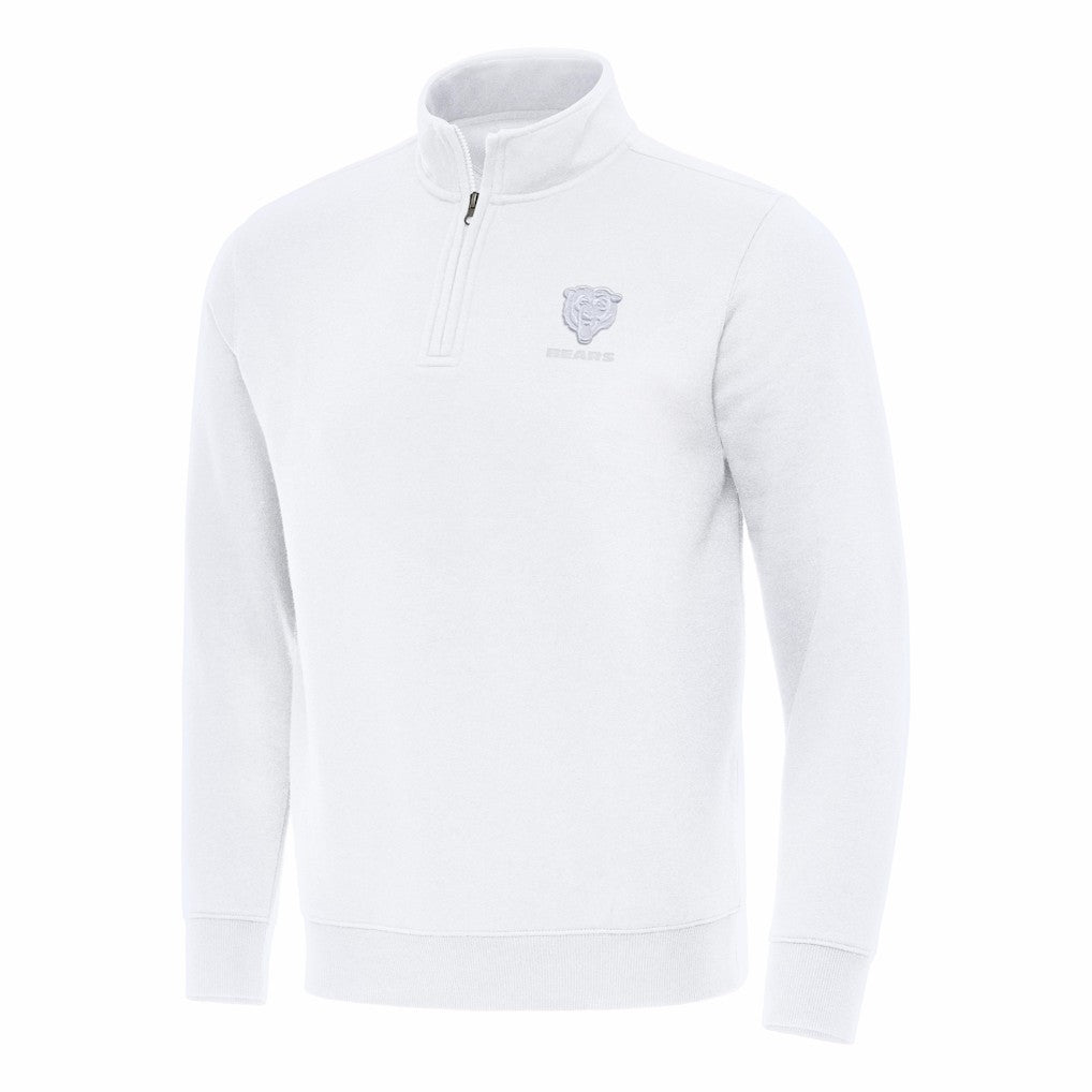NFL Chicago Bears Antigua Victory Quarter-Zip Top