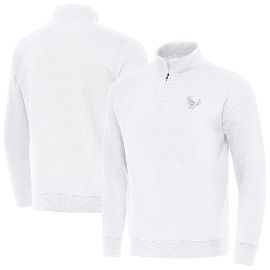 NFL Houston Texans Antigua Victory Quarter-Zip Top