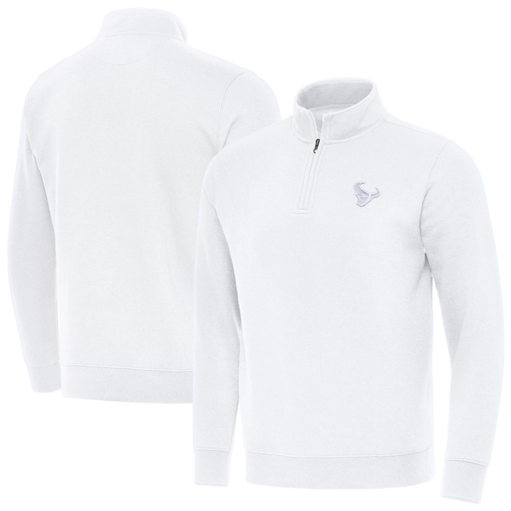 NFL Houston Texans Antigua Victory Quarter-Zip Top