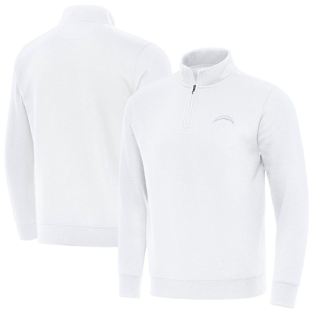 NFL Los Angeles Chargers Antigua Victory Quarter-Zip Top