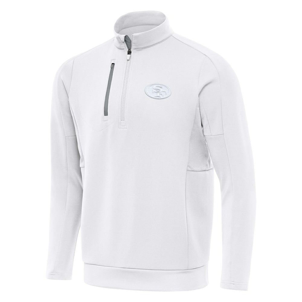 NFL San Francisco 49ers Antigua Generation Quarter-Zip Top