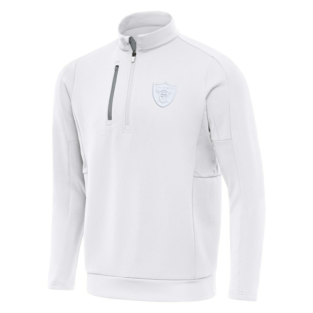 NFL Las Vegas Raiders Antigua Generation Quarter-Zip Top