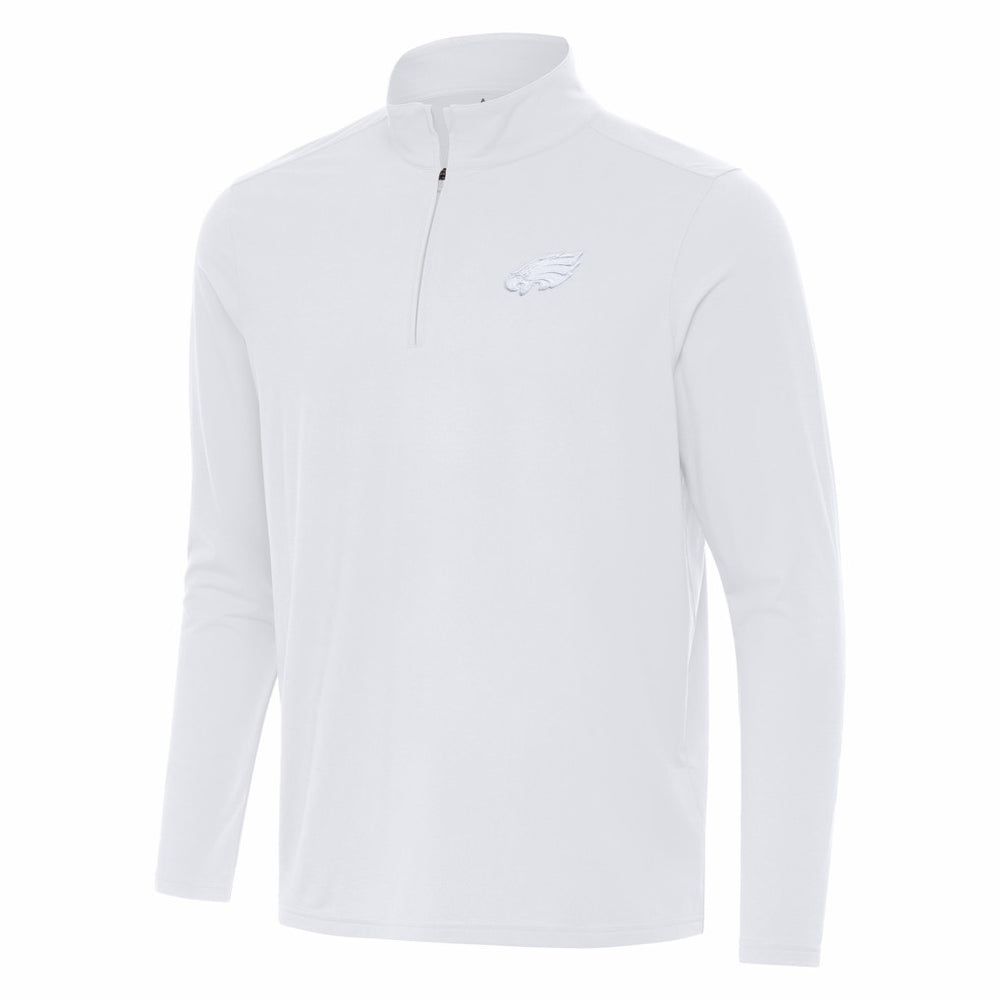 NFL Philadelphia Eagles Antigua Intent Quarter-Zip Top