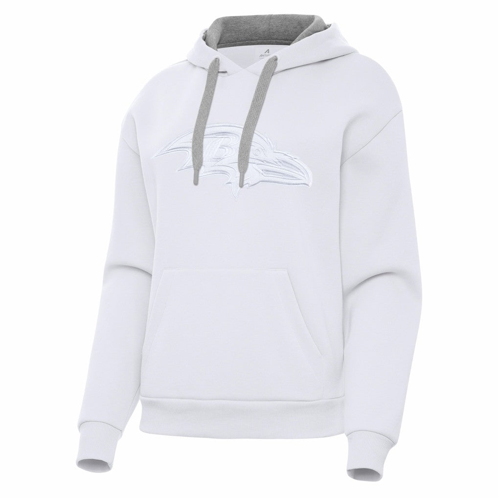 NFL Baltimore Ravens Antigua Women's Victory Pullover Hoodie