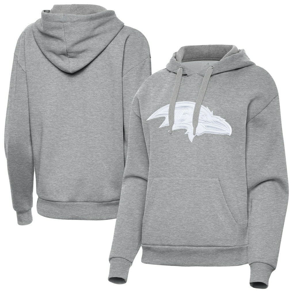 NFL Baltimore Ravens Antigua Women's Victory Pullover Hoodie