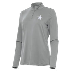 NFL Dallas Cowboys Antigua Women's Reprocess Quarter-Zip Top