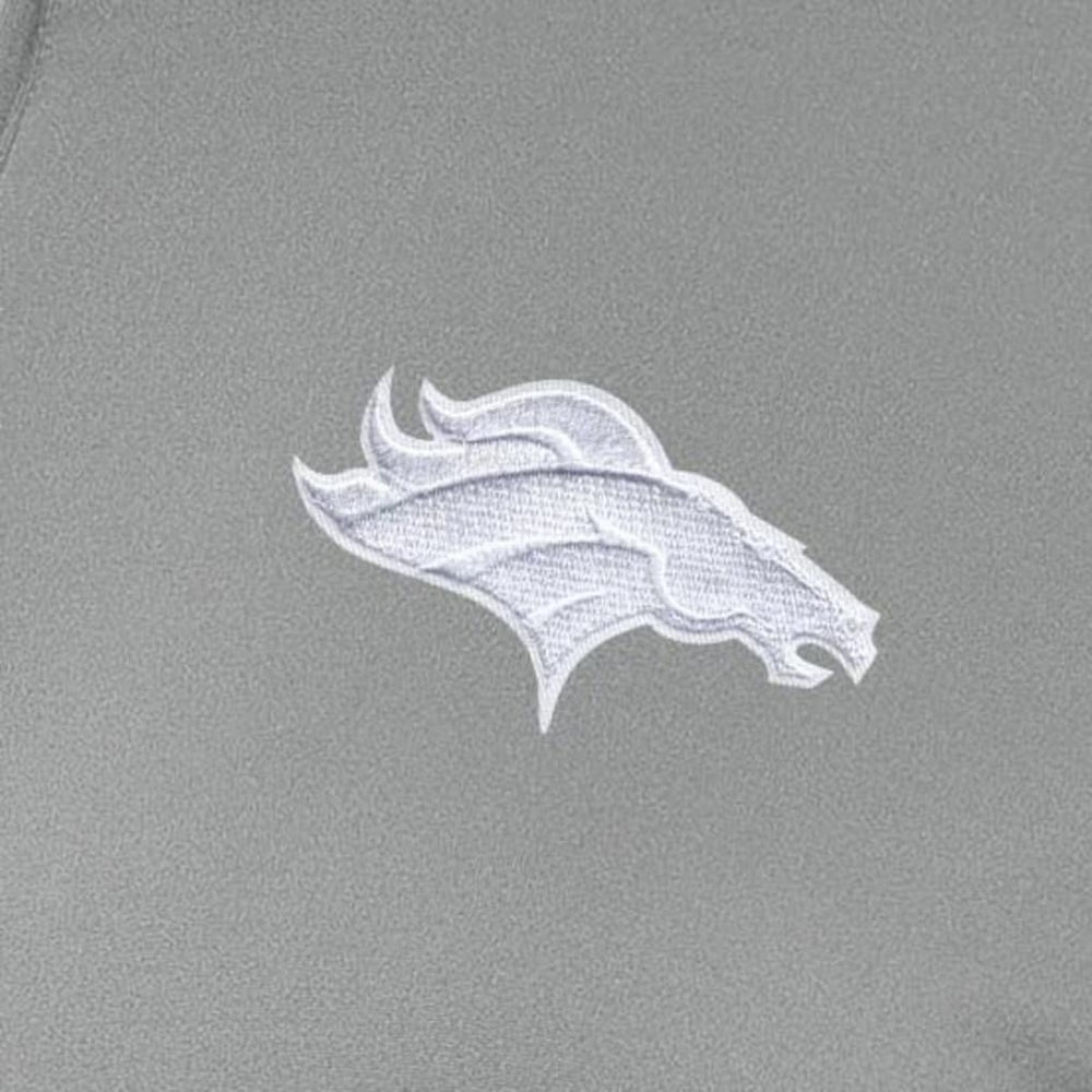 NFL Denver Broncos Antigua Women's Reprocess Quarter-Zip Top