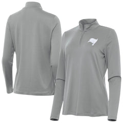 NFL Tampa Bay Buccaneers Antigua Women's Reprocess Quarter-Zip Top