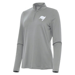 NFL Tampa Bay Buccaneers Antigua Women's Reprocess Quarter-Zip Top