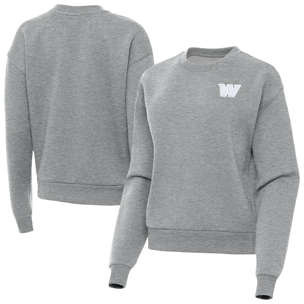 NFL Washington Commanders Antigua Women's Victory Crew Pullover Sweatshirt