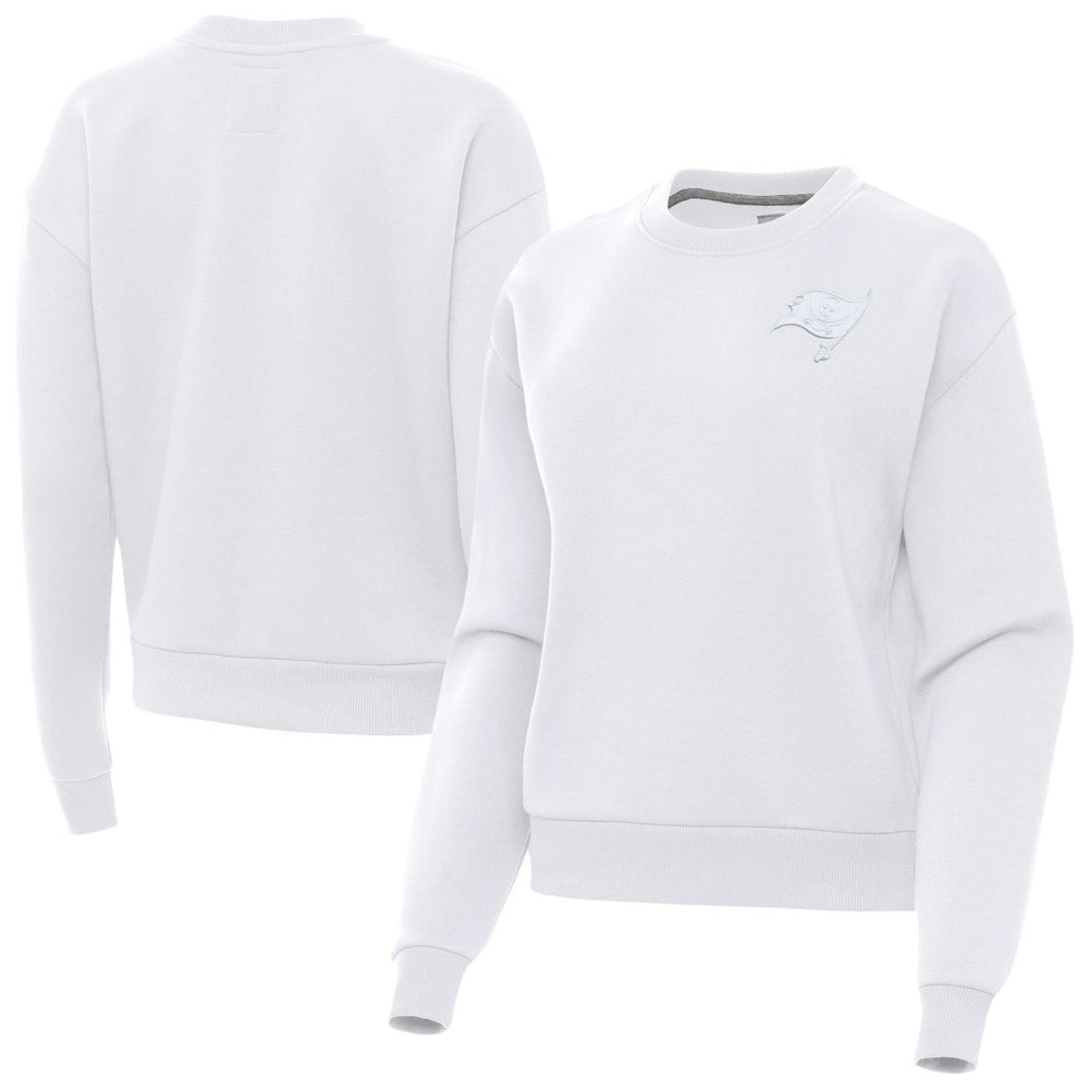 NFL Tampa Bay Buccaneers Antigua Women's Victory Crew Pullover Sweatshirt