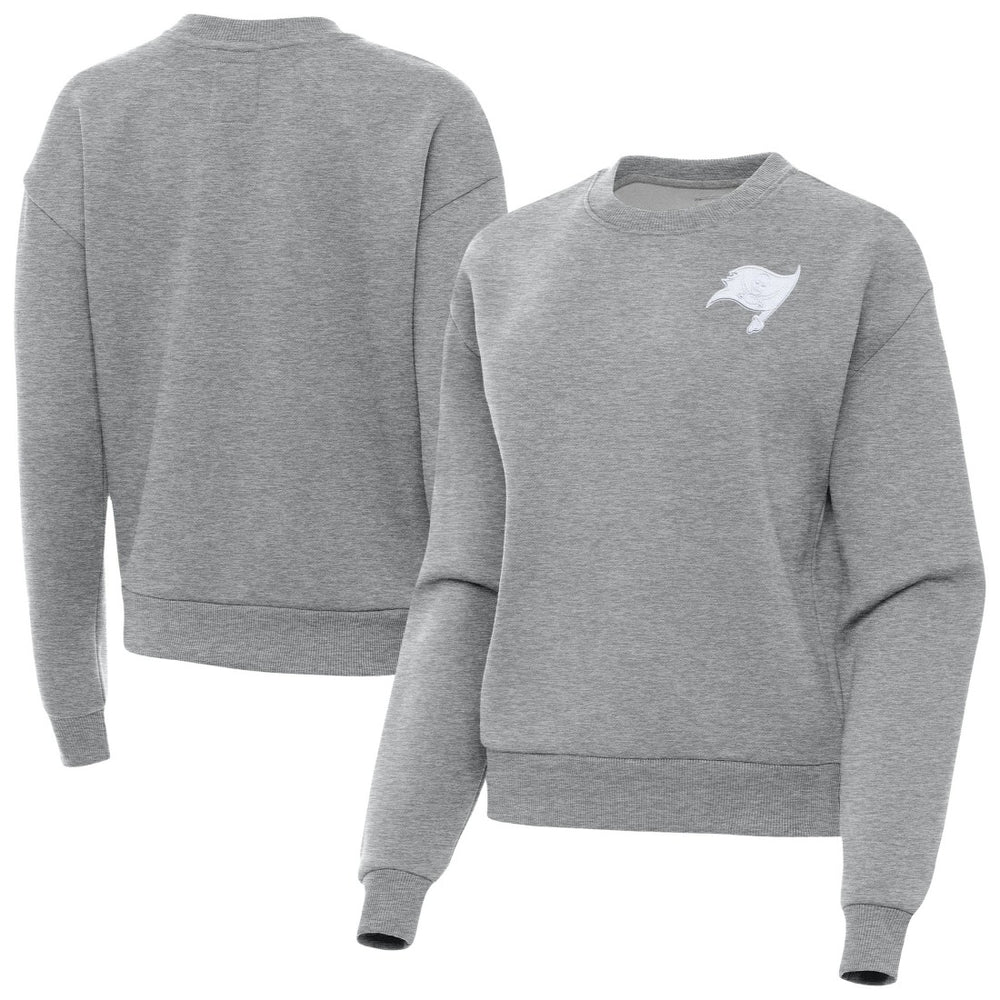 NFL Tampa Bay Buccaneers Antigua Women's Victory Crew Pullover Sweatshirt