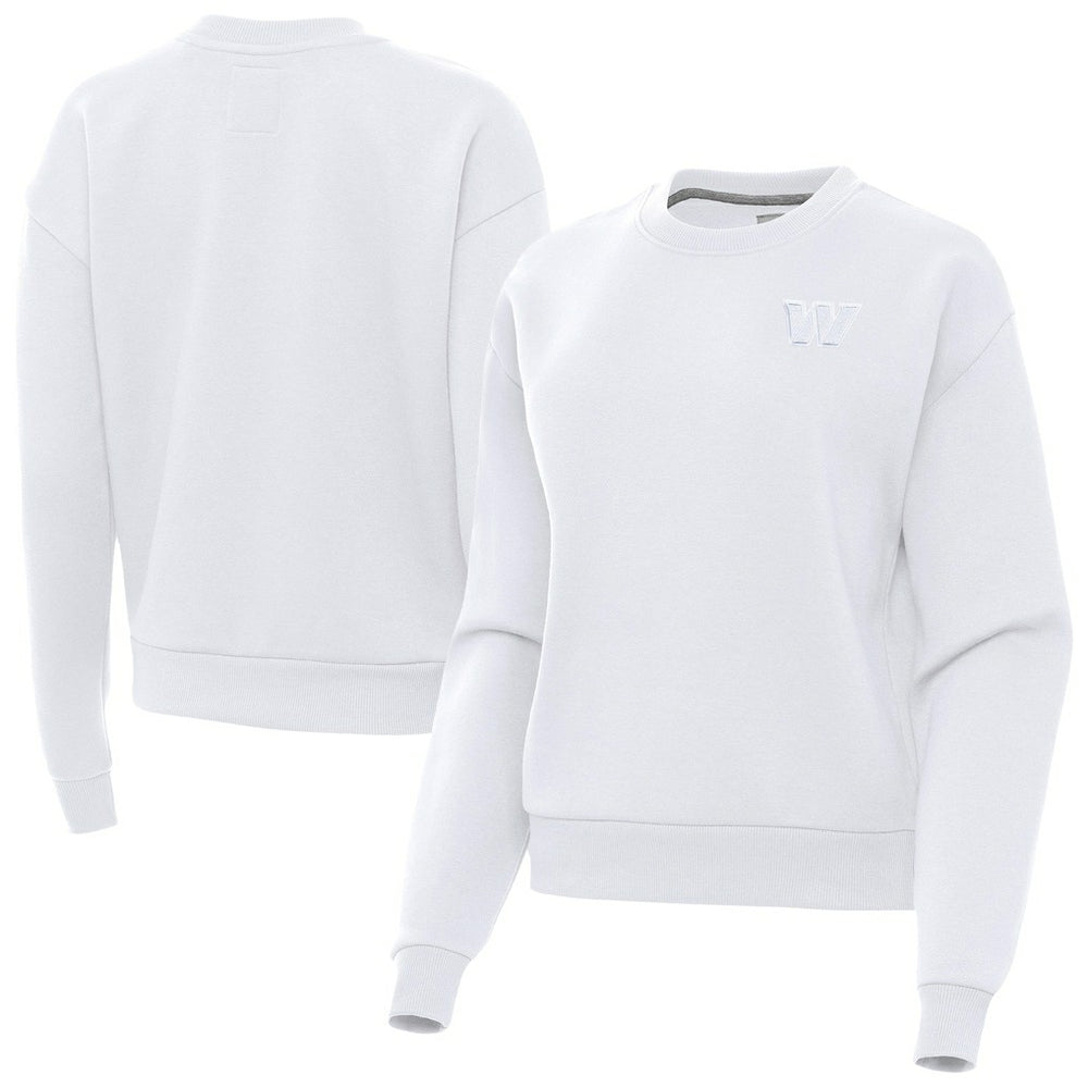 NFL Washington Commanders Antigua Women's Victory Crew Pullover Sweatshirt