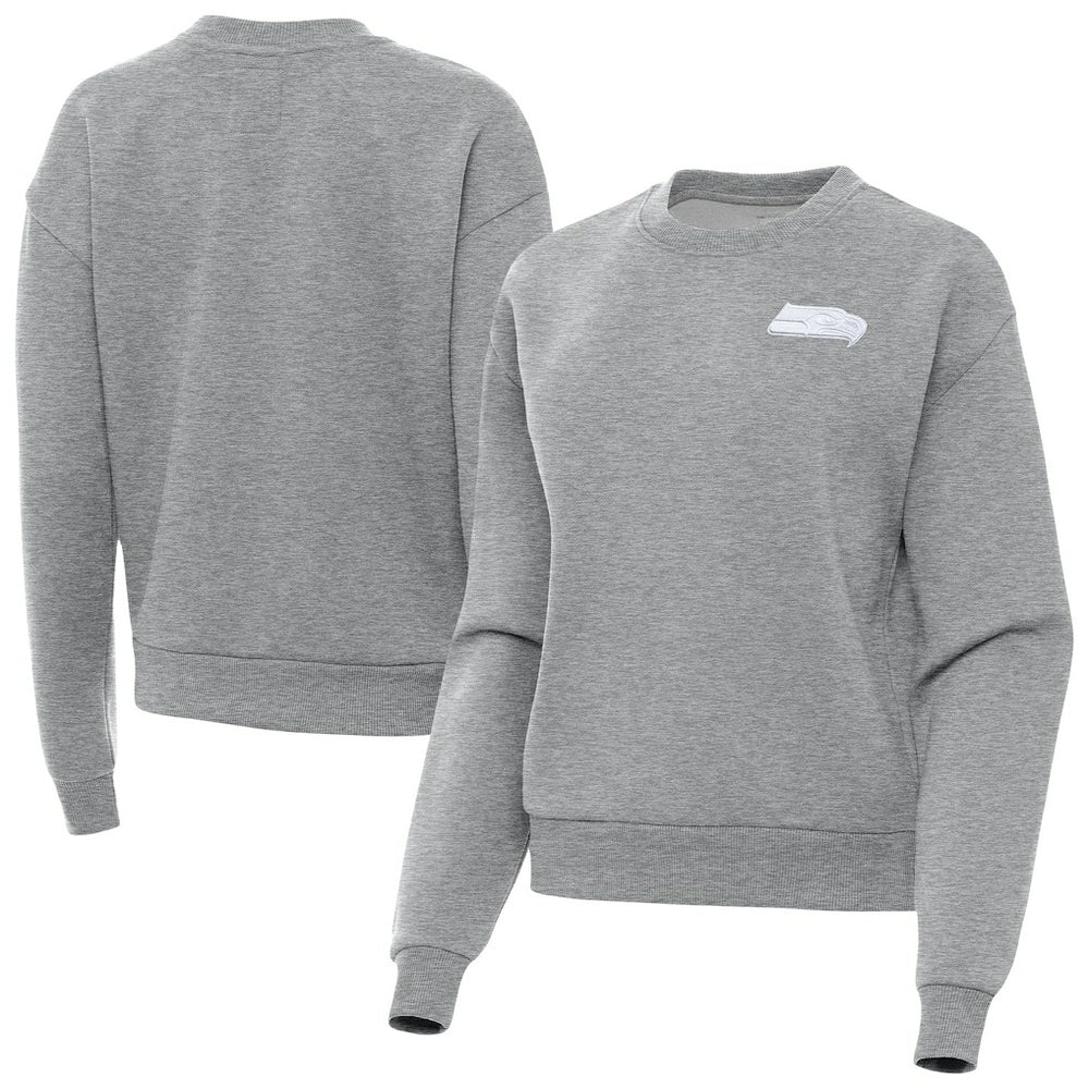 NFL Seattle Seahawks Antigua Women's Victory Crew Pullover Sweatshirt