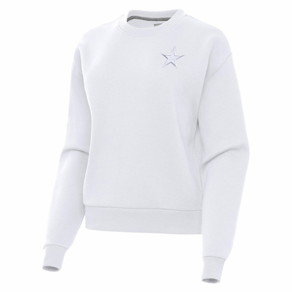 NFL Dallas Cowboys Antigua Women's Victory Crew Pullover Sweatshirt