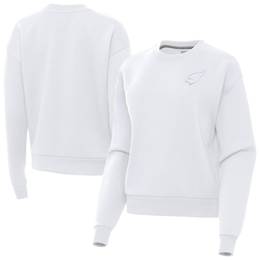 NFL Arizona Cardinals Antigua Women's Victory Crew Pullover Sweatshirt