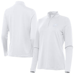 NFL Philadelphia Eagles Antigua Women's Reprocess Quarter-Zip Top