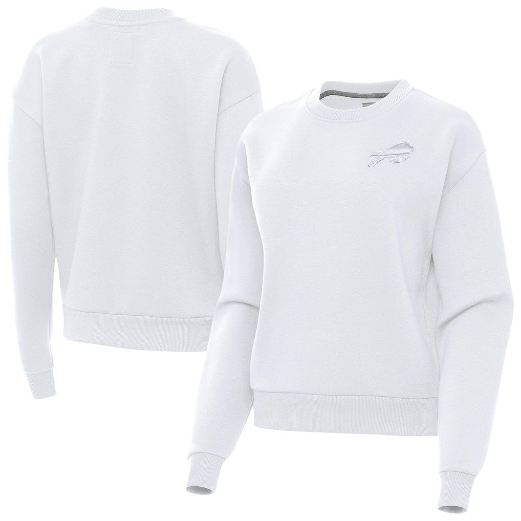 NFL Buffalo Bills Antigua Women's Victory Crew Pullover Sweatshirt