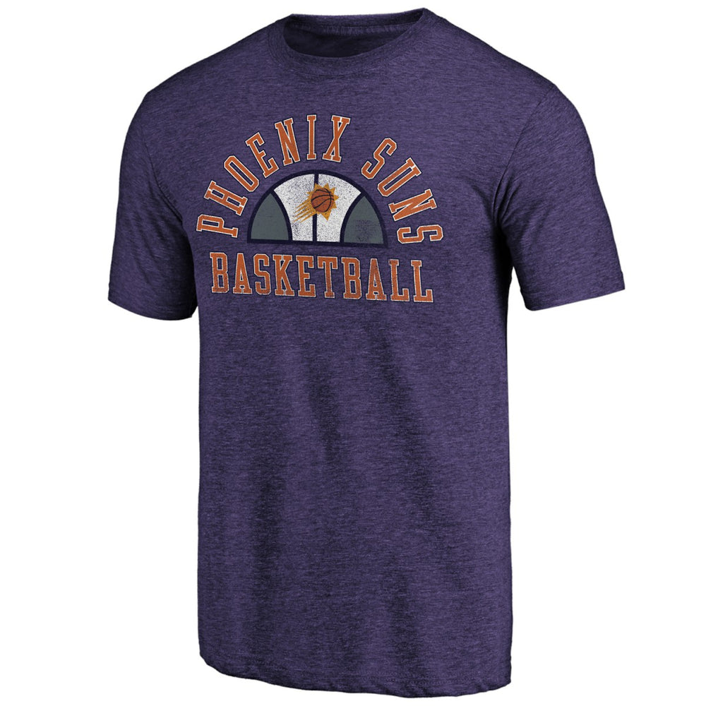 Phoenix Suns Purple Half Classic Tri-Blend T-Shirt shop
